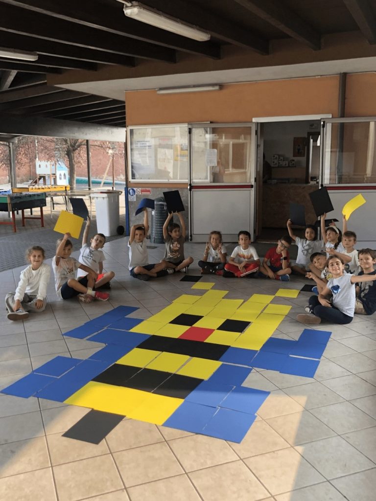 progetto coding scuola san luigi garbagnate 10