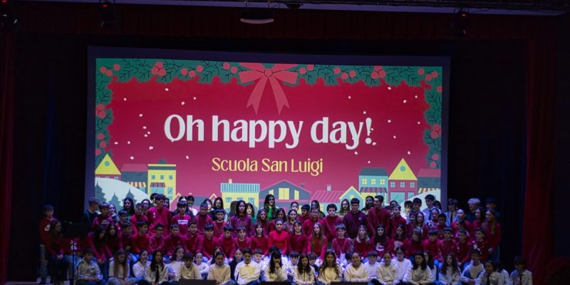 spettacolo natale scuola san luigi secondaria di primo grado